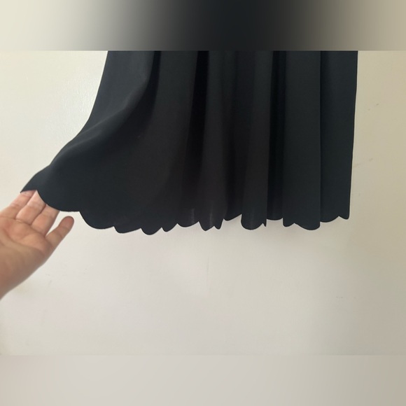 Floerns Doll Collar Short Dress L pleated elastic fabric & waist casual party - Picture 12 of 14